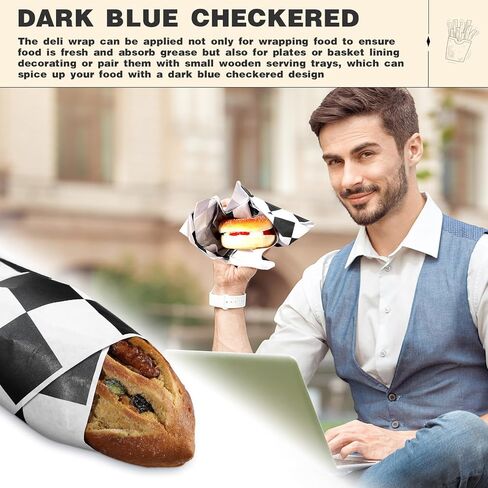 Colarr 1000 PCS مشمع أوراق الورق الجزء الأكبر 15 × 15 بوصة أوردويتش كبيرة التفاف أوراق لفحص لذيذة لذيذة سلة سلة لبرغر خبز الشواء نزهة الشواء (أحمر) in Saudi Arabia