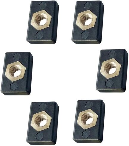 6pcs M6 Nutsert Nimsert Nylon Hardware لـ Kayak Boat Mariner Trail Rail in Saudi Arabia