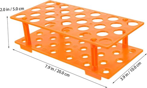 Microcentrifuge Tube Rack 28 Holes Plastic Tube Holder Chemistry Lab Storage Mount in Saudi Arabia