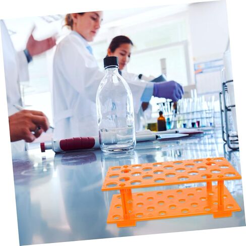 Microcentrifuge Tube Rack 28 Holes Plastic Tube Holder Chemistry Lab Storage Mount in Saudi Arabia