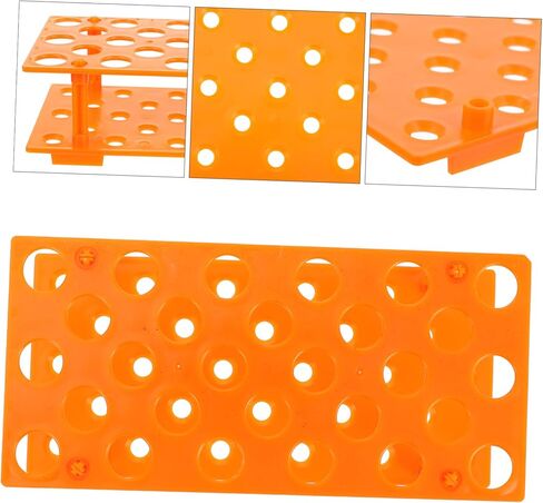 Microcentrifuge Tube Rack 28 Holes Plastic Tube Holder Chemistry Lab Storage Mount in Saudi Arabia