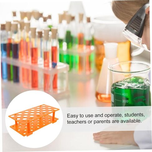 Microcentrifuge Tube Rack 28 Holes Plastic Tube Holder Chemistry Lab Storage Mount in Saudi Arabia