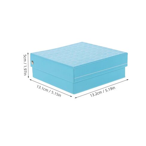 Homoyoyo Microcentrifuge Tube Storage Box Sample Organizer for Freezer Leak Container Secure Lid for Efficient Experiment Organization in Saudi Arabia