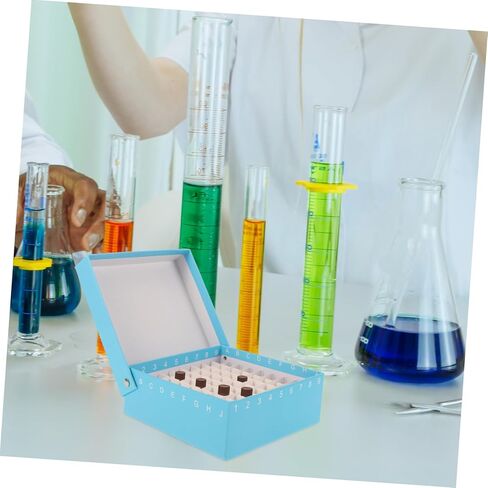 Homoyoyo Microcentrifuge Tube Storage Box Sample Organizer for Freezer Leak Container Secure Lid for Efficient Experiment Organization in Saudi Arabia