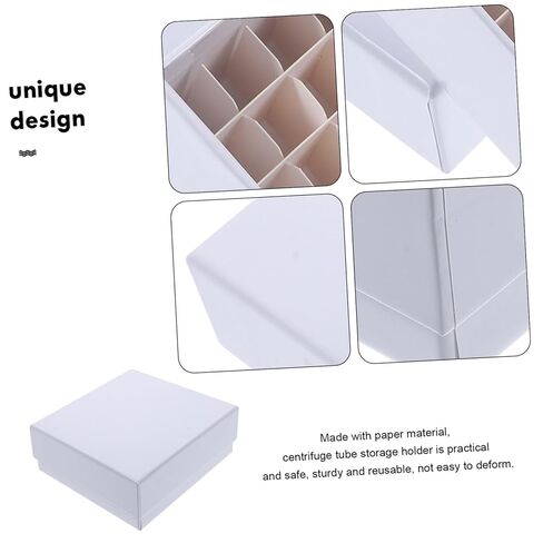 Homoyoyo 100grids Microcentrifuge Tube Storage Box for Freezer Tube Top Material in Saudi Arabia