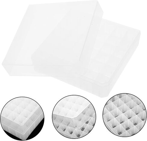 PRETYZOOM Laboratory Cryogenic Storage Box for Tubes Holder for Tubes Material for Freezer Use Laboratory Tube Storage in Saudi Arabia