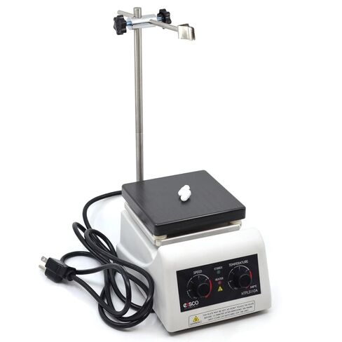 Eisco Endurance Hot Plate Stirrer - 250W Lab Heating & Magnetic Stirring, Up to 320°C, 100-2000 RPM, Teflon-Coated Plate, 2L Capacity in Saudi Arabia