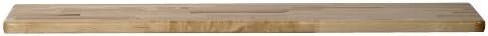 Hallowell MBT72 Maple Bench Top, 72" Width x 9.5" Depth x 1.25" Height, Requires 2 Pedestals Sold Separately, Natural Maple in Kuwait