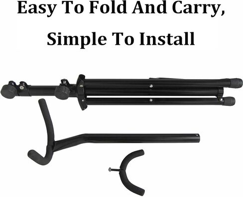 Saxophone Stand,Adjustable Tripod,Foldable Telescopic Display Bracket,Suitable for Baritone Saxophone,Space Saving in Saudi Arabia