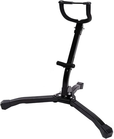 Saxophone Stand,Floor Standing Display Bracket,Portable Foldable Tripod for Alto/Tenor Saxophone,Easy to Assemble in Saudi Arabia