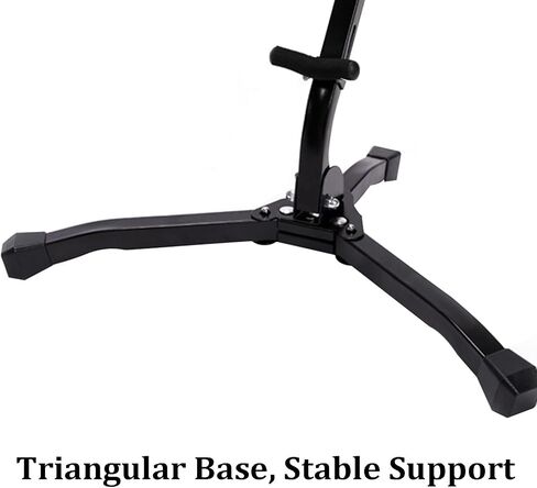 Saxophone Stand,Floor Standing Display Bracket,Portable Foldable Tripod for Alto/Tenor Saxophone,Easy to Assemble in Saudi Arabia