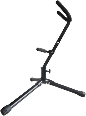 Saxophone Stand,Portable Tripod Display Shelf,Foldable Vertical Bracket,Suitable for Alto/Tenor Saxophone,Save Space in Saudi Arabia