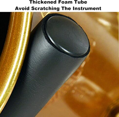 Saxophone Stand,Adjustable Tripod,Foldable Floor Bracket,for Alto Tenor Saxophone,Saves Space in Saudi Arabia