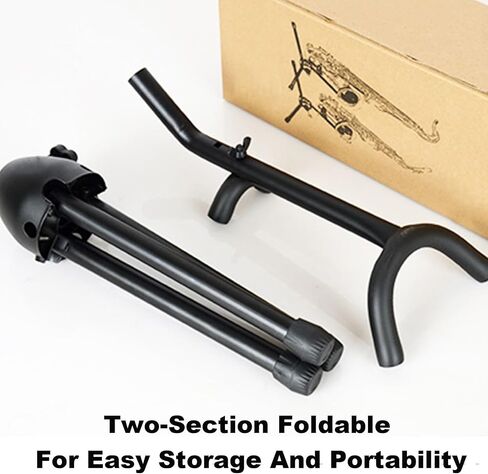 Saxophone Stand,Adjustable Tripod,Foldable Floor Bracket,for Alto Tenor Saxophone,Saves Space in Saudi Arabia