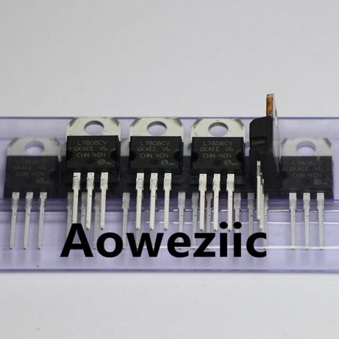 100 ٪ جديدة مستوردة L7808CV L7808 TO-220 منظم الجهد الناتج 8 V 1.5 A TRANSISTOR (حزمة 50 PCS) in Saudi Arabia