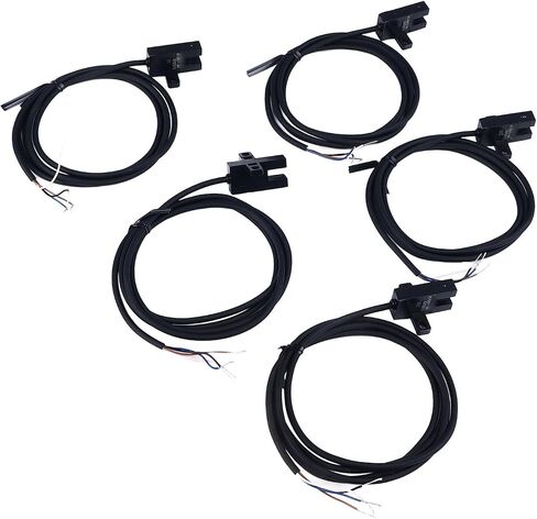 5pcs switch switch sensor sensor u على شكل فتحة للكشف عن الإعداد المرن تشمل 5 قطع سريعة لتثبيت المعدات أشباه الموصلات الآلية صناعة الكهرباء in Saudi Arabia