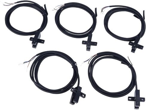 5pcs switch switch sensor sensor u على شكل فتحة للكشف عن الإعداد المرن تشمل 5 قطع سريعة لتثبيت المعدات أشباه الموصلات الآلية صناعة الكهرباء in Saudi Arabia