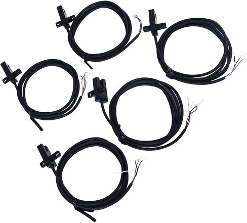 5pcs switch switch sensor sensor u على شكل فتحة للكشف عن الإعداد المرن تشمل 5 قطع سريعة لتثبيت المعدات أشباه الموصلات الآلية صناعة الكهرباء in Saudi Arabia