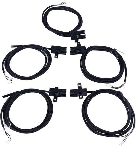 5pcs switch switch sensor sensor u على شكل فتحة للكشف عن الإعداد المرن تشمل 5 قطع سريعة لتثبيت المعدات أشباه الموصلات الآلية صناعة الكهرباء in Saudi Arabia