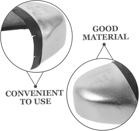 Amosfun 1Pair Safety Toe Caps for Work Shoes Protectors and Puncture Resistance for Construction Use Comfortable Toe Inserts for Adults in Saudi Arabia