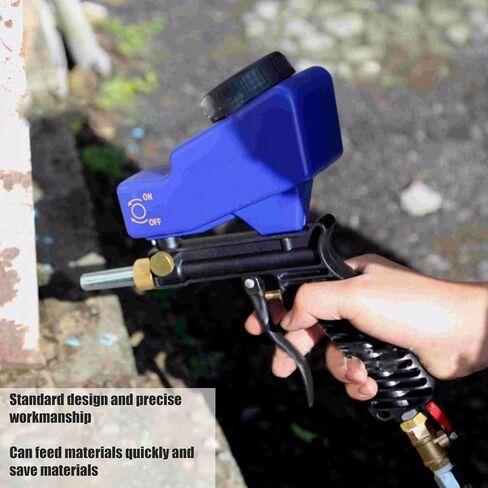 Gravity Feed Sanding Gun Air Sand er Spray Handheld Tool 70-150 PSI 6000RPM Ultra Light Body High Precision for Metalworking Workshop in Saudi Arabia
