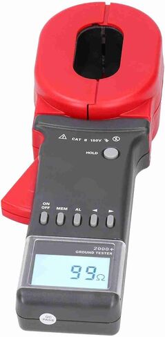 ETCR2000 0.01 to 1200Ω Clamp Ground Earth Resistance Tester Meter Digital Clamp Meter in Saudi Arabia