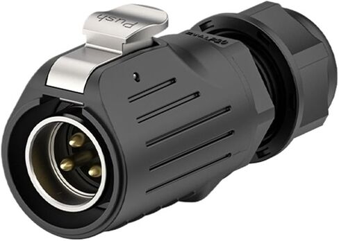 LP20 power supply aviation welding type 2-12 core industrial automation equipment waterproof connector male(EW-LP20S-2P 20A) in Saudi Arabia