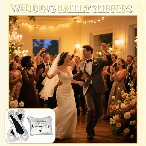 12 Pairs Wedding Foldable Flats for Wedding Guests Bridal Shower Supplies Bridesmaid Slippers Bulk Ballet Flats for Bridal Shower Party Women Dancing Shoes in Kuwait