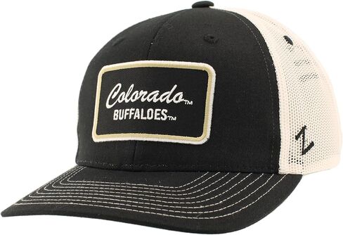 ZHATS NCAA Officially Licensed Trucker Hat Dakota Patch Brick Team Color in Kuwait