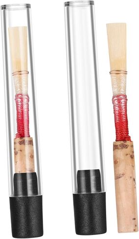 TOYANDONA 2pcs Durable Oboe Reeds Flexible Material Rich Tone Sound for Students Intermediate Players Compact for Easy Carrying in Saudi Arabia