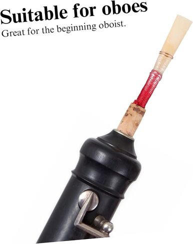 TOYANDONA 2pcs Durable Oboe Reeds Flexible Material Rich Tone Sound for Students Intermediate Players Compact for Easy Carrying in Saudi Arabia