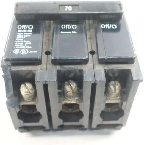 Eaton BR370 قاطع الدائرة 3P 70A 240V-AC in Saudi Arabia