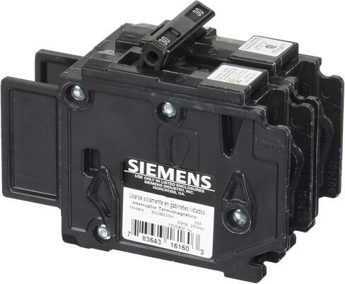 Siemens BQ2B030H 30-Amp Double Pole 120/240-Volt 22KAIC Lug In/Lug Out Breaker in Saudi Arabia