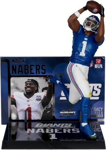 Malik Nabers (New York Giants) NFL 7" Figure McFarlane in Saudi Arabia