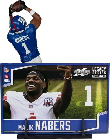 Malik Nabers (New York Giants) NFL 7" Figure McFarlane in Saudi Arabia