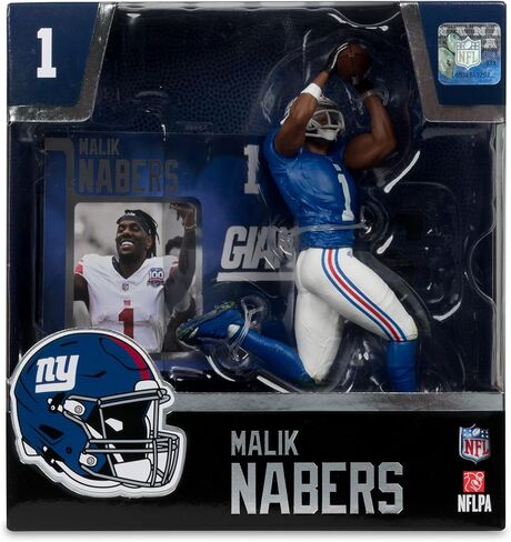 Malik Nabers (New York Giants) NFL 7" Figure McFarlane in Saudi Arabia