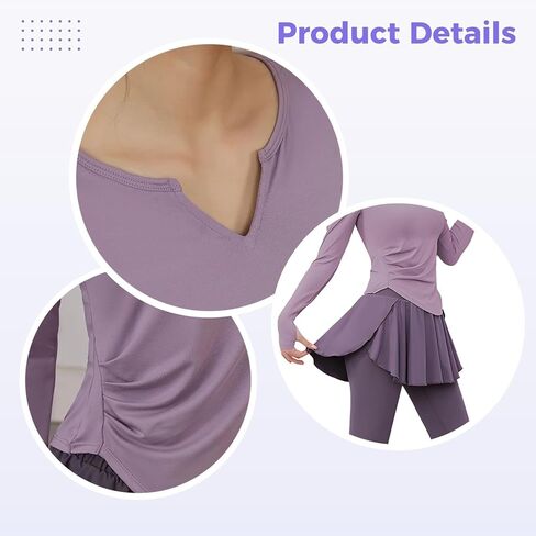 مجموعة Pilates لليوغا النسائية ، 4 قطع في XXL ، تشمل سترة ، حمالة صدر رياضية ، أعلى الأكمام الطويلة ، بوليستر تنفس القابل للتنفس in Kuwait