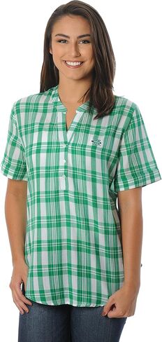 NCAA Women's Short Sleeve Plaid Top in Kuwait
