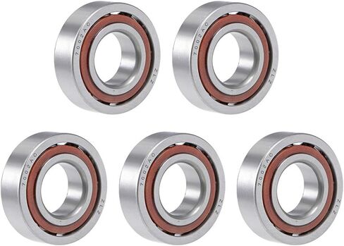 uxcell 7206AC Angular Contact Ball Bearing 30x62x16mm, Single Row, Open, 25° Contact Angle 2pcs in Kuwait