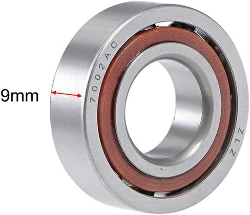 uxcell 7206AC Angular Contact Ball Bearing 30x62x16mm, Single Row, Open, 25° Contact Angle 2pcs in Kuwait