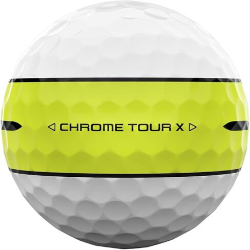 Callaway Chrome Tour x 360 stripe golf balls in Saudi Arabia