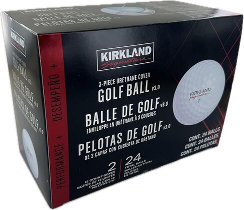 Kirkland Signature 3 قطع يوريتان غلاف كرة الجولف ، 24 كرة in Saudi Arabia
