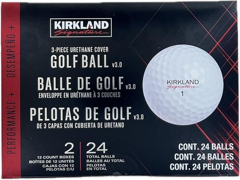 Kirkland Signature 3 قطع يوريتان غلاف كرة الجولف ، 24 كرة in Saudi Arabia