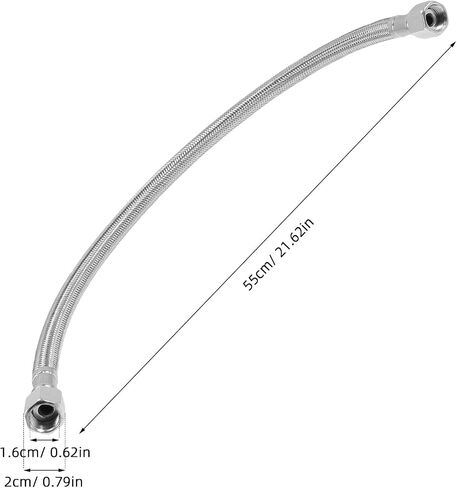 Air Compressor Hose Braided Stainless Steel Flexible Short Air Compressor Hose One-Way Valve for Industrial Use in Saudi Arabia