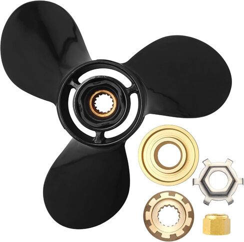 13 x 19 Aluminum Boat Propeller for Mercury Engines 40 50 60 70 75 80 90 100 115 125 140 150HP 48-77346A45 15Spline Tooth RH in Saudi Arabia