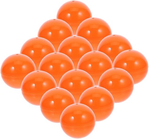 Milisten 50pcs Openable Plastic Bingo Balls Lightweight Raffle Drawing Spheres for Team Building Parties Casual Gatherings Fun Party Favor Containers in Kuwait