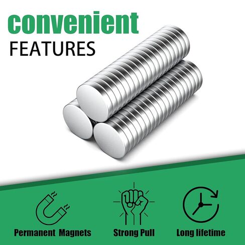 20Pcs N42 Mini Neodymium Magnets,6mm x 2mm Super Strong Round Rare Earth Magnets,Muti-use Premium Neodymium Fridge Magnet,Tolerance ±0.03MM in Saudi Arabia