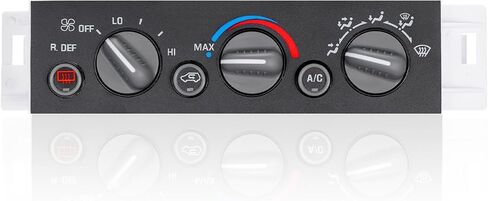 55037473AB HVAC A/C لوحة التحكم في المناخ لوحة التحكم مع مفتاح محرك منفاخ متوافق مع Jeep 1999-2004 TJ ، 1999-2004 Rangler استبدال لـ BL101 HS-373 SM2107 1S2187 in Saudi Arabia