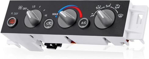 55037473AB HVAC A/C لوحة التحكم في المناخ لوحة التحكم مع مفتاح محرك منفاخ متوافق مع Jeep 1999-2004 TJ ، 1999-2004 Rangler استبدال لـ BL101 HS-373 SM2107 1S2187 in Saudi Arabia