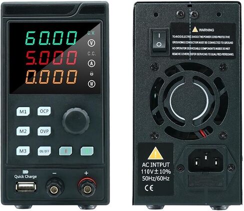 1PCS قابلة للبرمجة 30V 60V 150V صيانة المختبر منضدة العمل 2A 5A 10A الجهد والمنظم الحالي AC 220V الطاقة (الأبيض ، 220V-EU_150V 2A_RS232) in Saudi Arabia